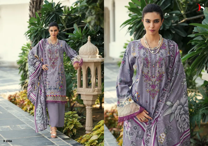 Bin Saeed Mini Vol 2 By Deepsy Cotton Dupatta Pakistani Plazzo Suits